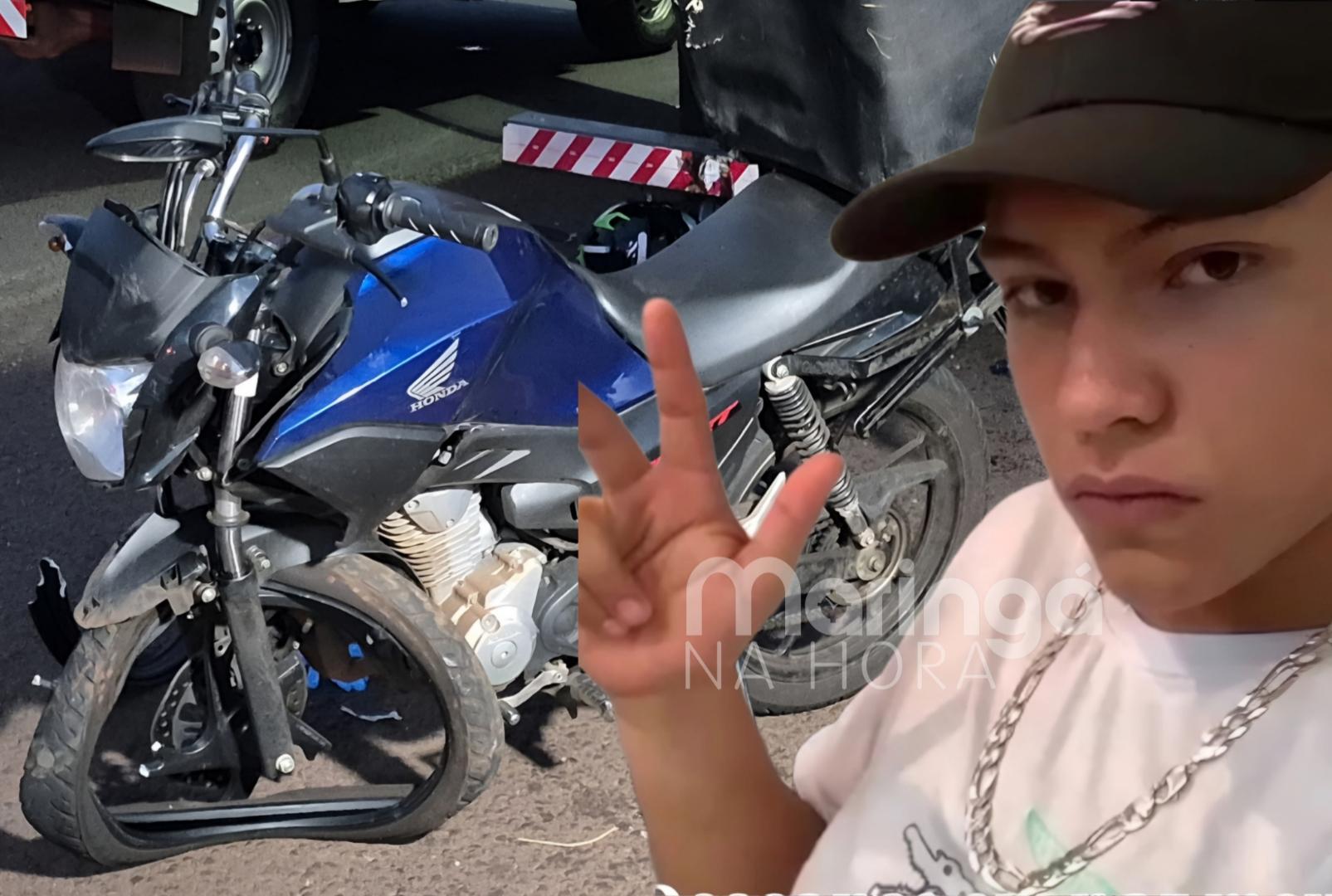 foto de Saiba quem é a vítima que morreu após bater moto em carreta parada no Contorno Norte de Maringá