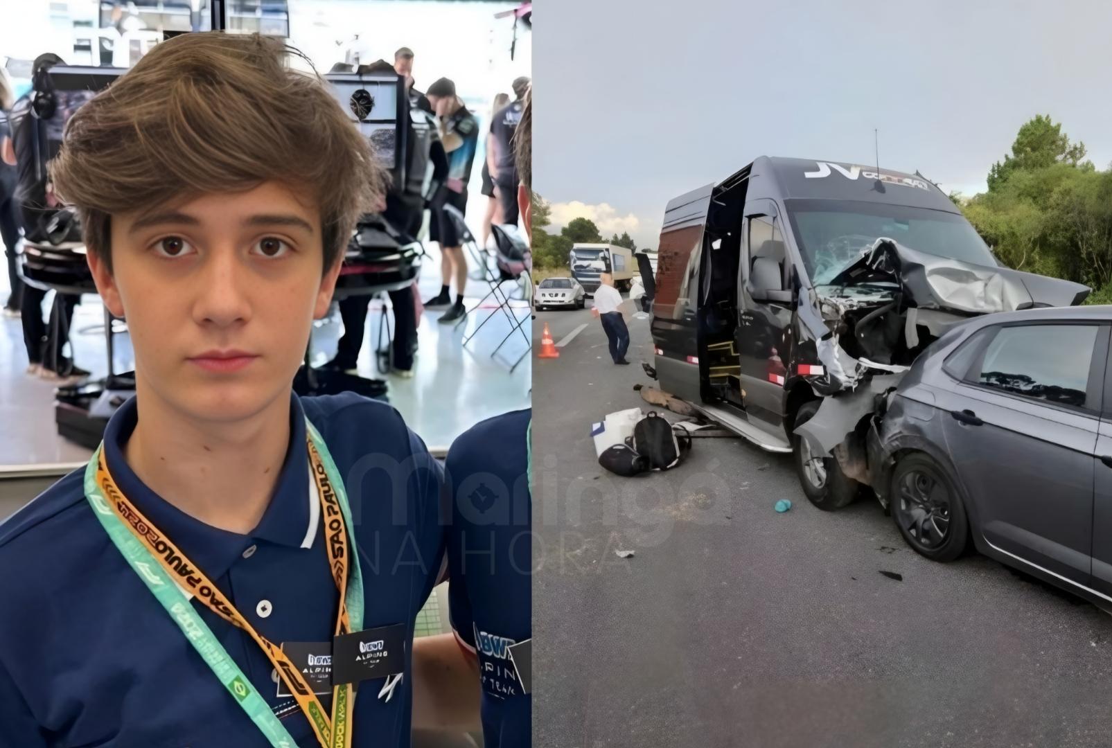 foto de Adolescente morre e 14 pessoas ficam feridas em grave acidente no Paraná