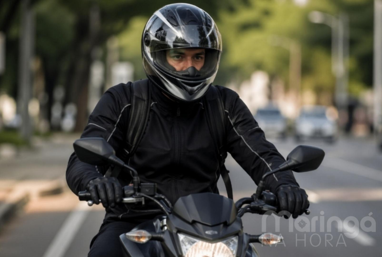 Nova regra para capacetes entra em vigor em julho e pode gerar multa para motociclistas