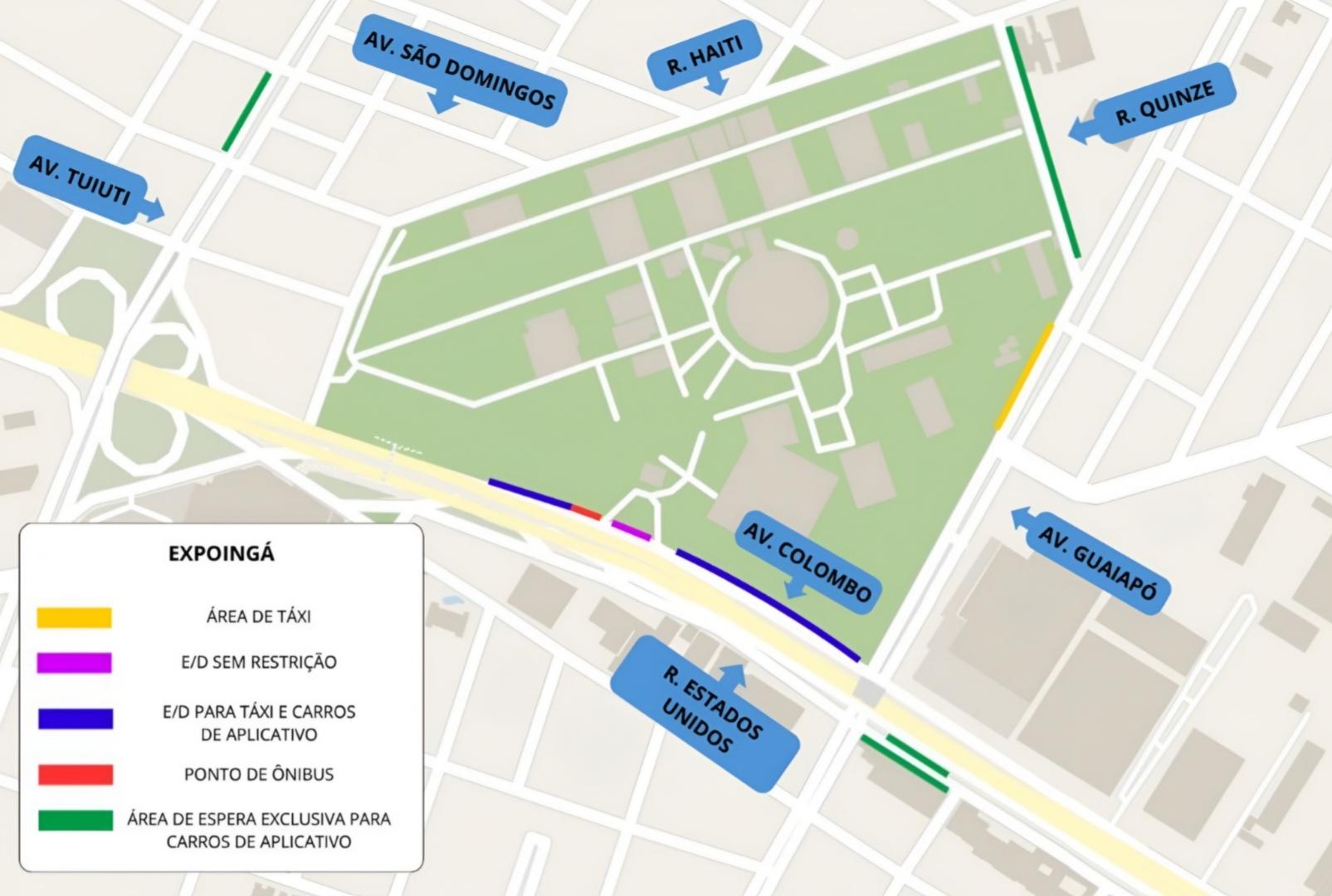 Prefeitura organiza mobilidade na Expoingá com bolsões para transporte por aplicativo