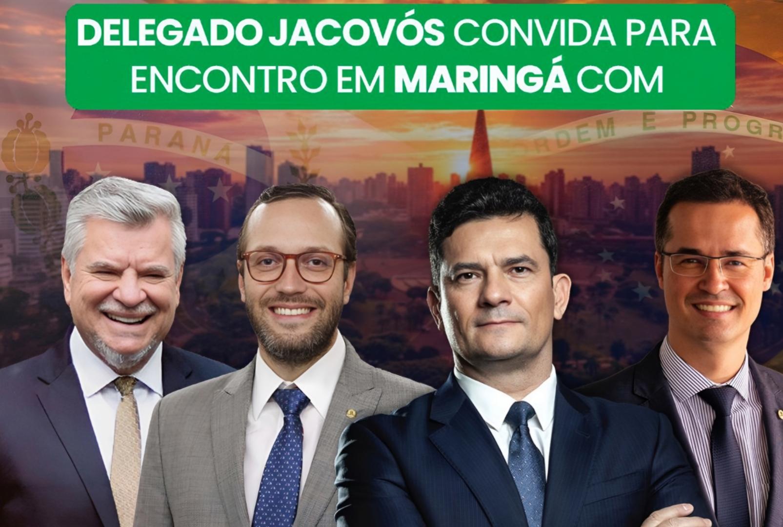 Deputado Delegado Jacovós, líder do bloco PL/NOVO na Alep, organiza encontro de lideranças em Maringá