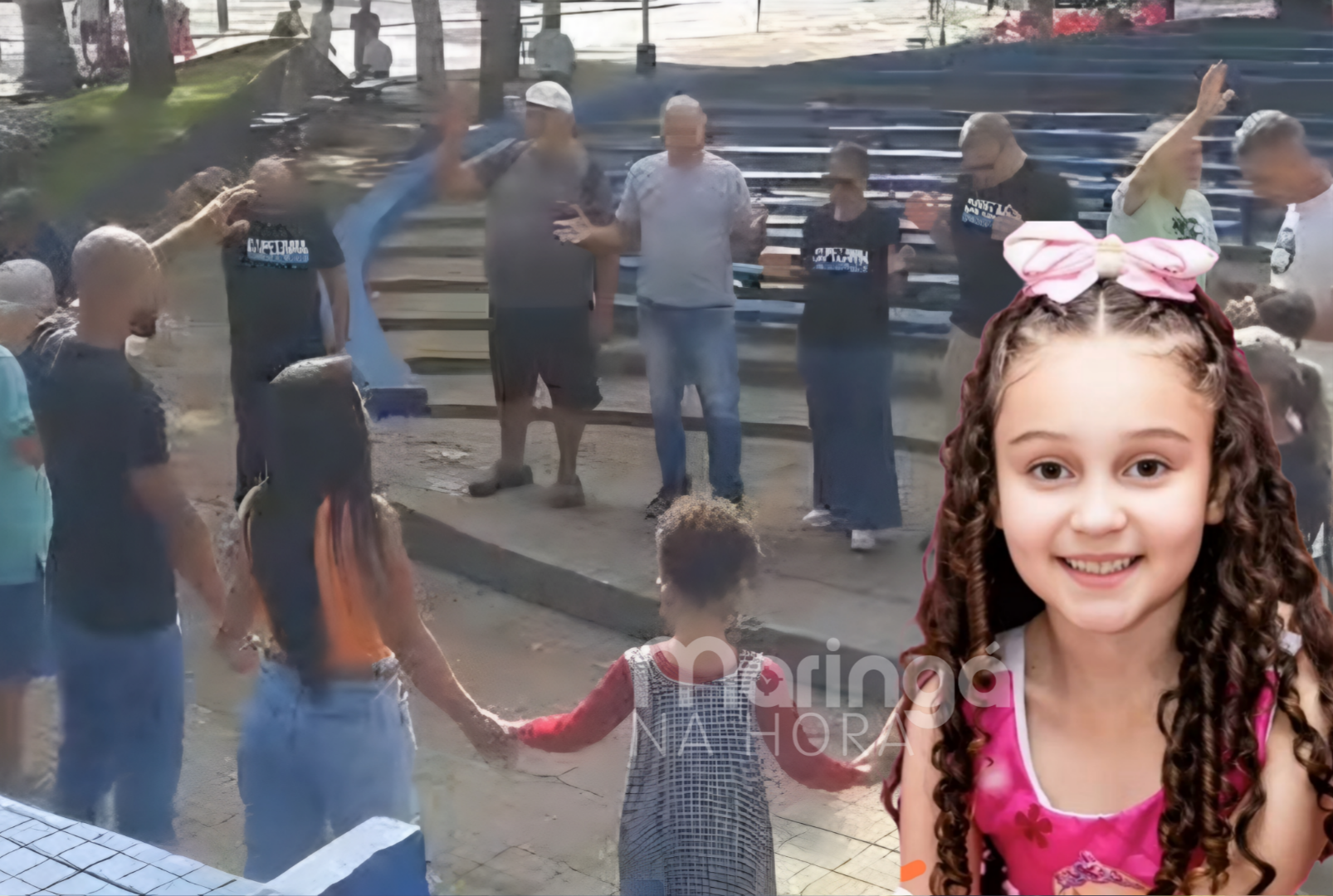 Corrente de fé emociona Maringá: população se reúne em oração por menina internada na UTI