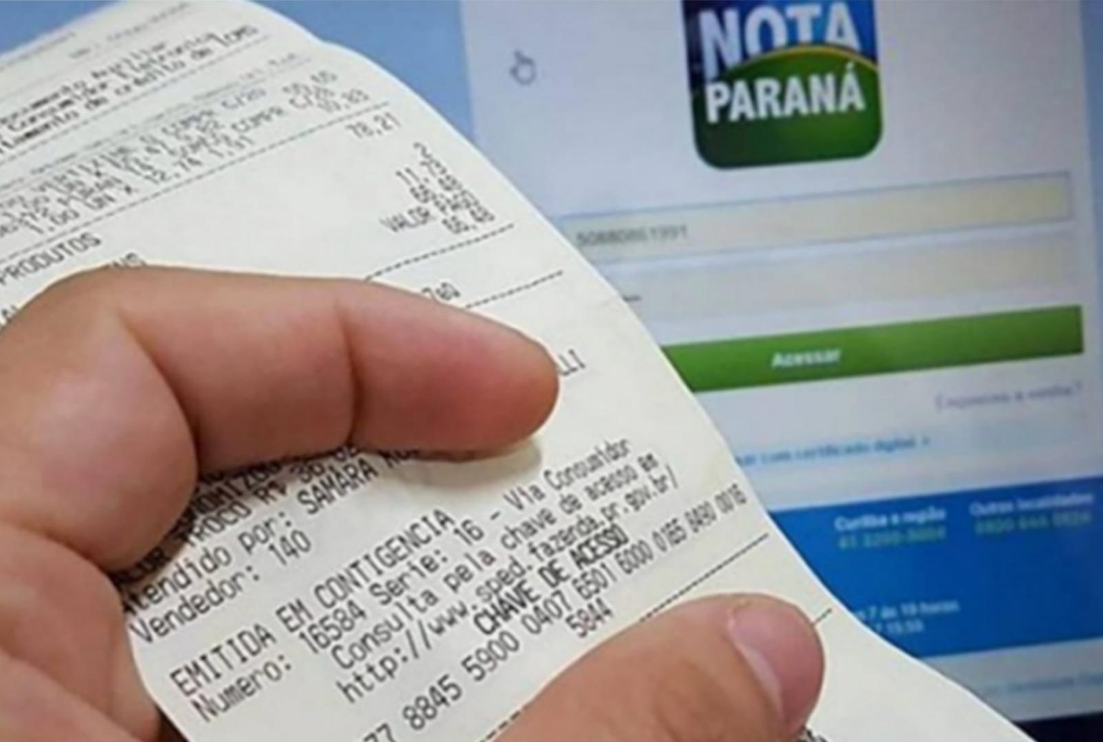 foto de Nota Paraná contempla 47 municípios com prêmios de R$ 1 mil; veja as cidades 