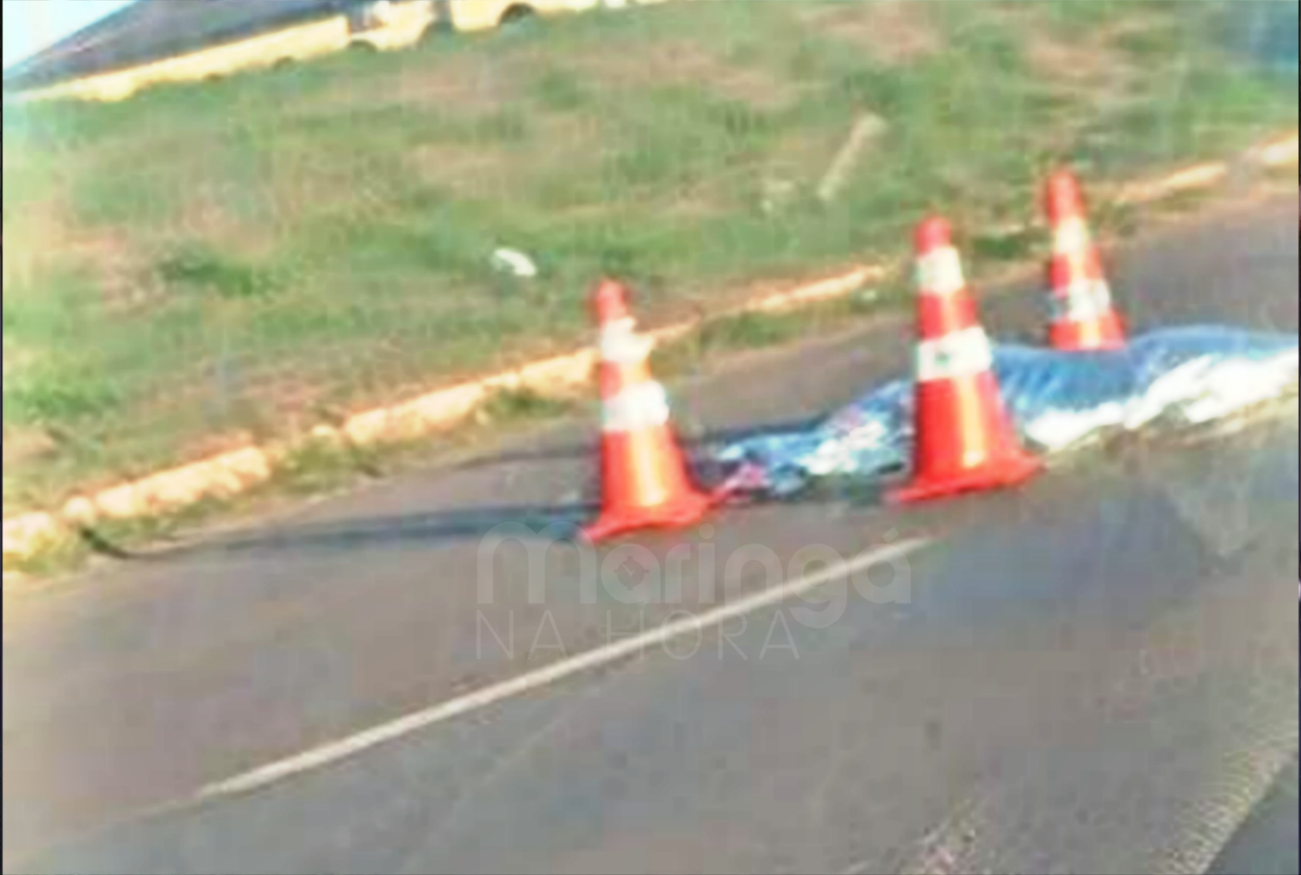 Trabalhador morre ao tentar atravessar a BR-376 a caminho do trabalho