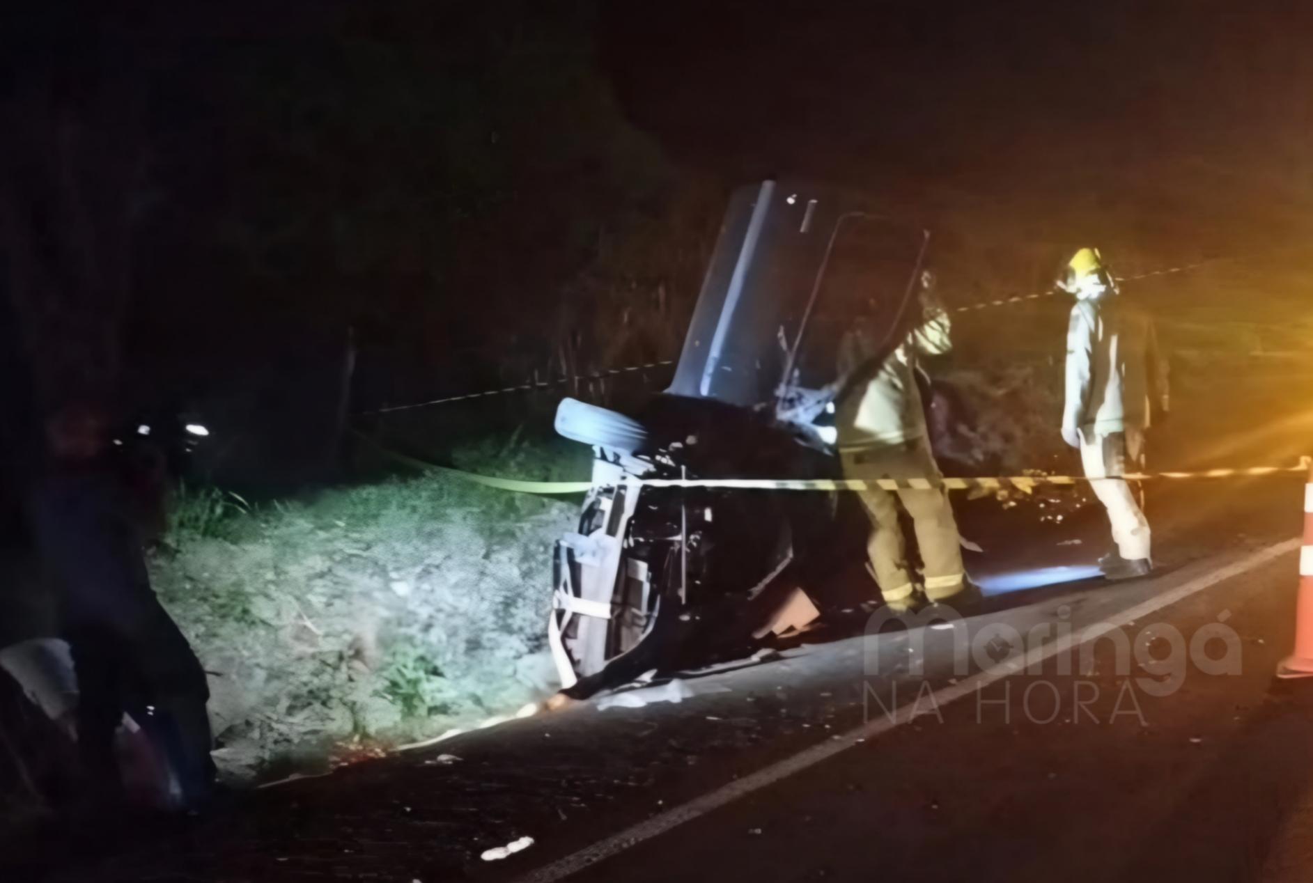 Acidente na BR-376 deixa mortos e mobiliza equipes de resgate nesta quinta-feira (4)