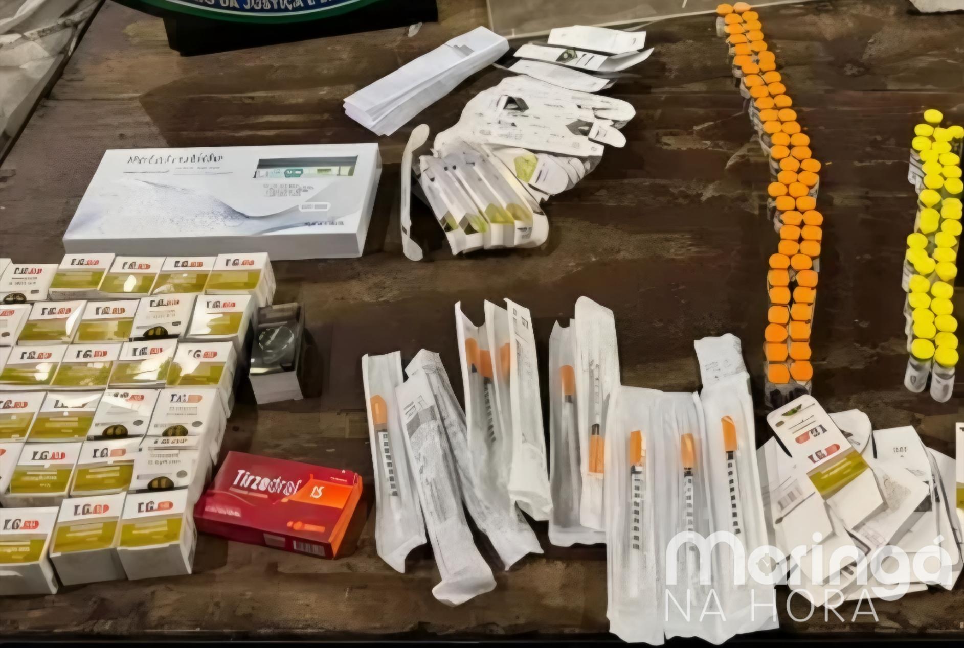 Estudantes de medicina são flagrados com 263 ampolas de tirzepatida ocultas em painel de veículo