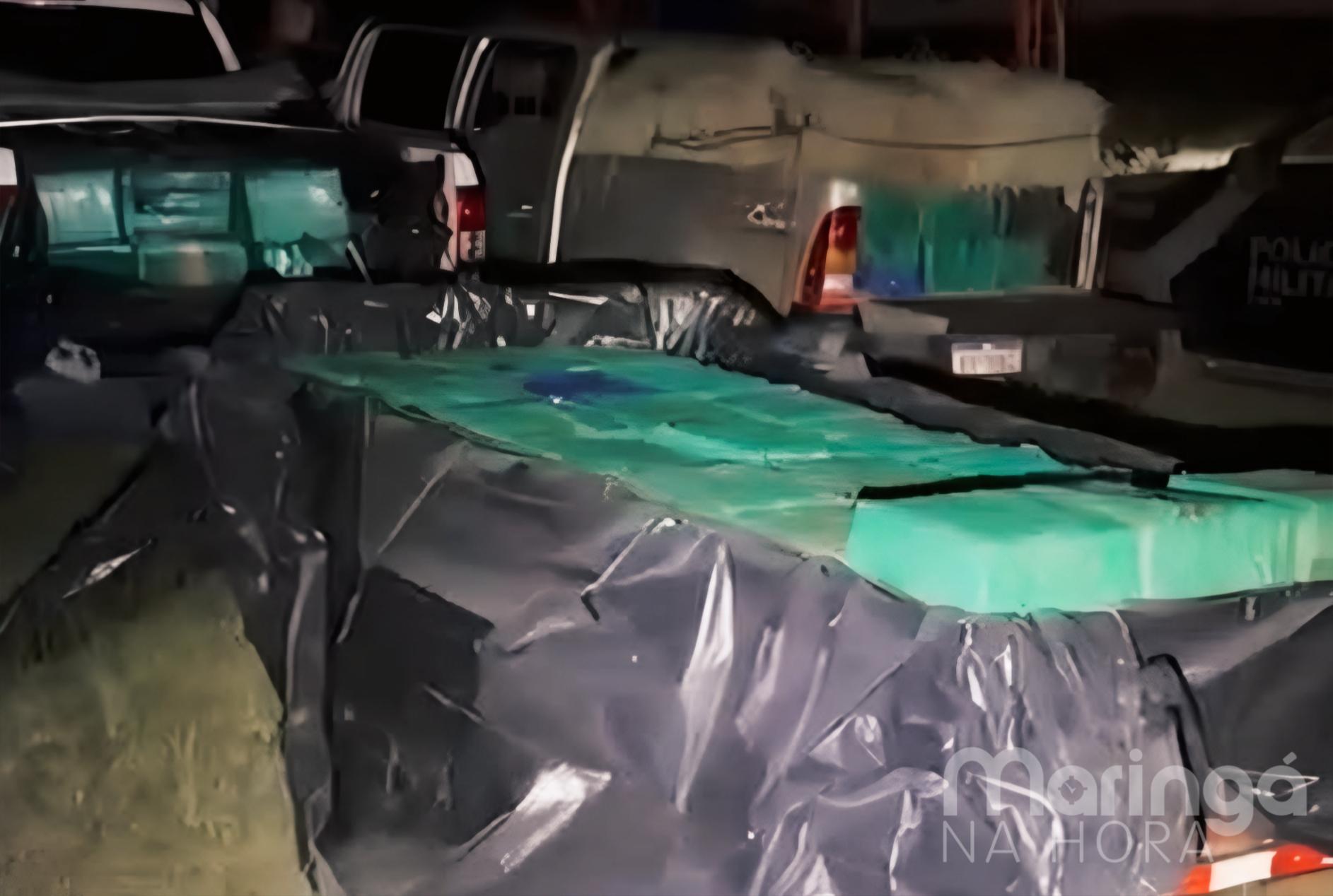 Três morrem em confronto com a Polícia e mais de 2,3 toneladas de maconha são apreendidas no Paraná