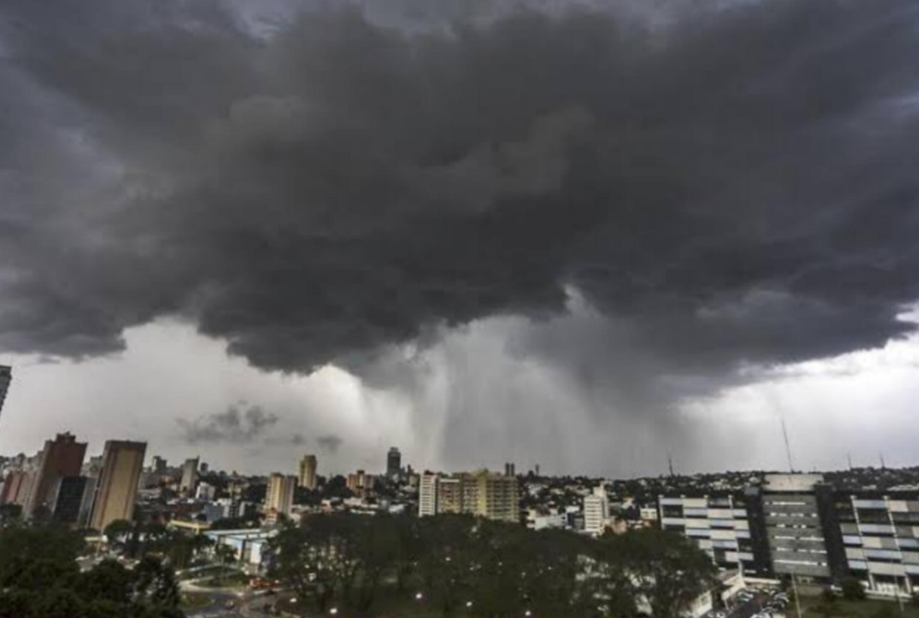 Alerta de tempestade no Paraná nesta quarta-feira (29); veja cidades