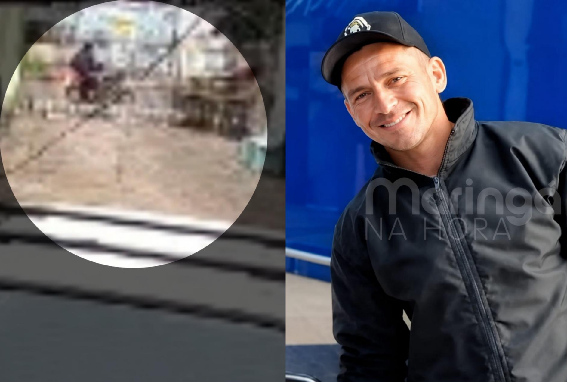 Vídeo mostra o exato momento em que homem é morto a tiros ao lado do filho; menino grita desesperado pelo pai
