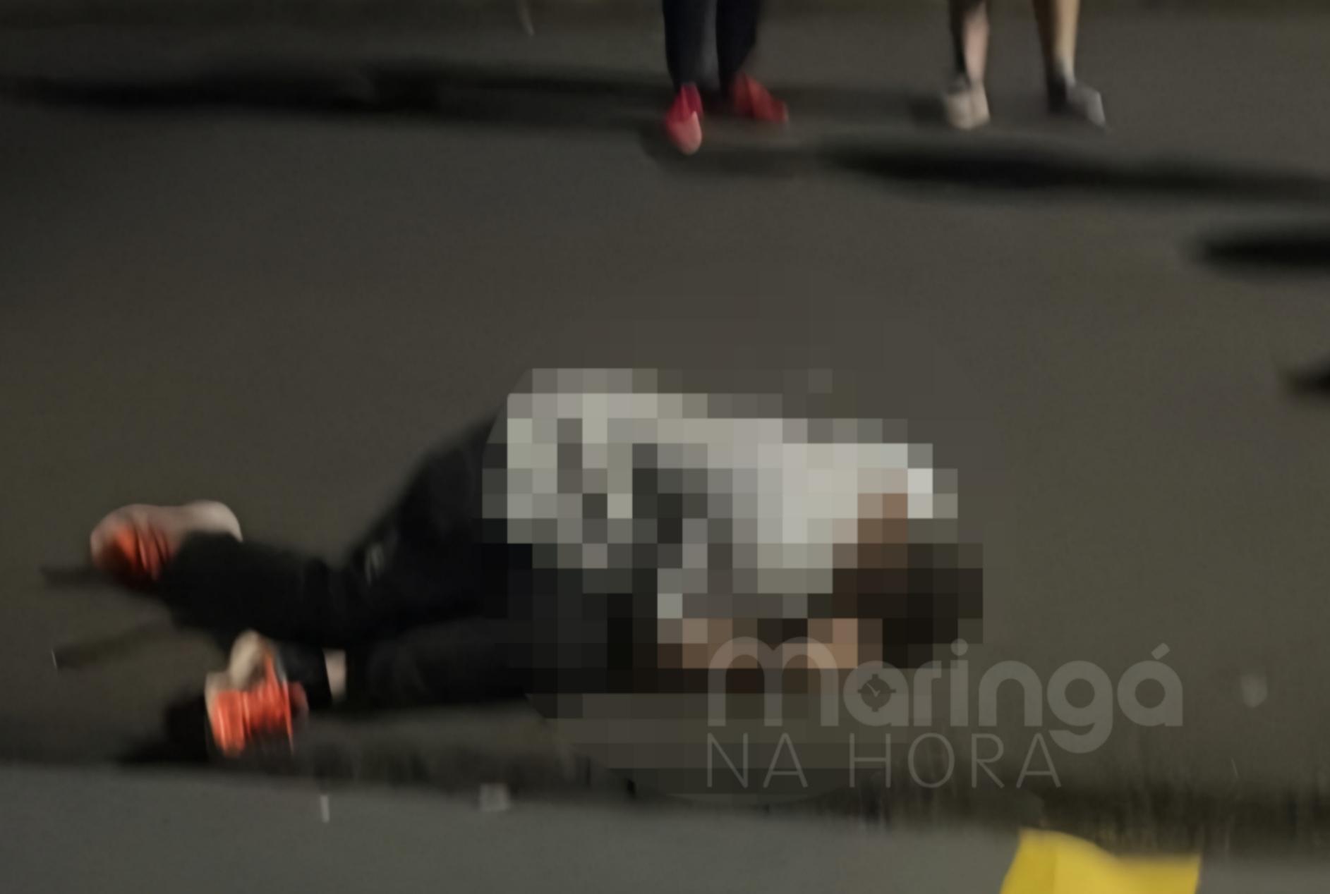 Homem é executado a tiros na Rua Arlindo Marquezini, em Maringá
