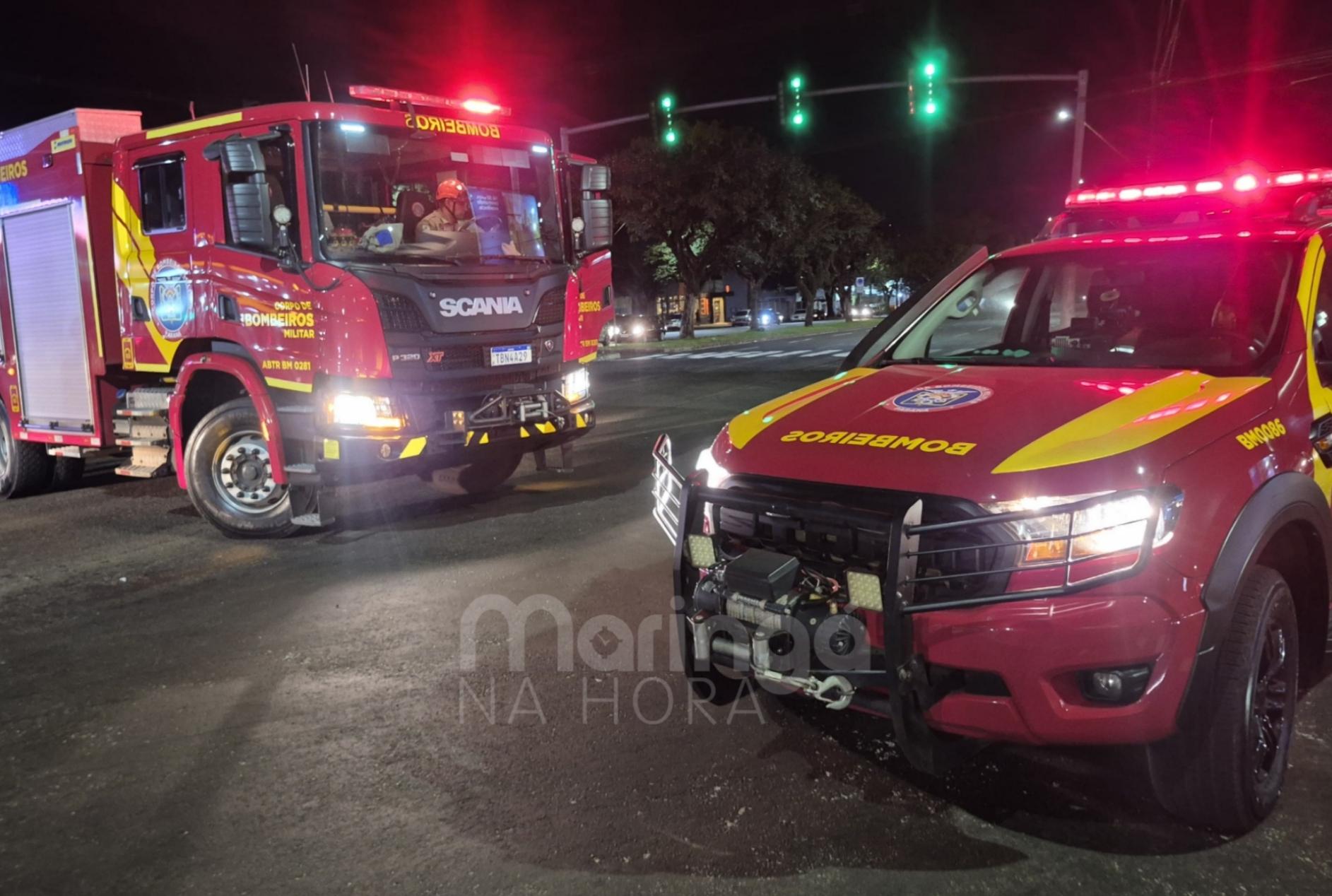 Ciclista sofre ferimentos na cabeça após ser atingido por caminhão em Maringá