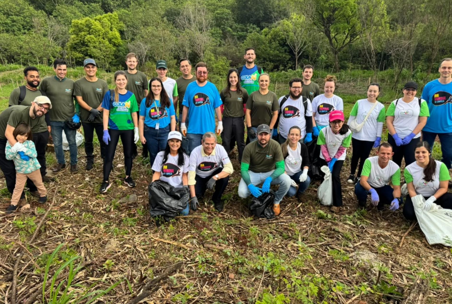 Dia mundial da limpeza mobiliza cerca de 750 voluntários em Maringá