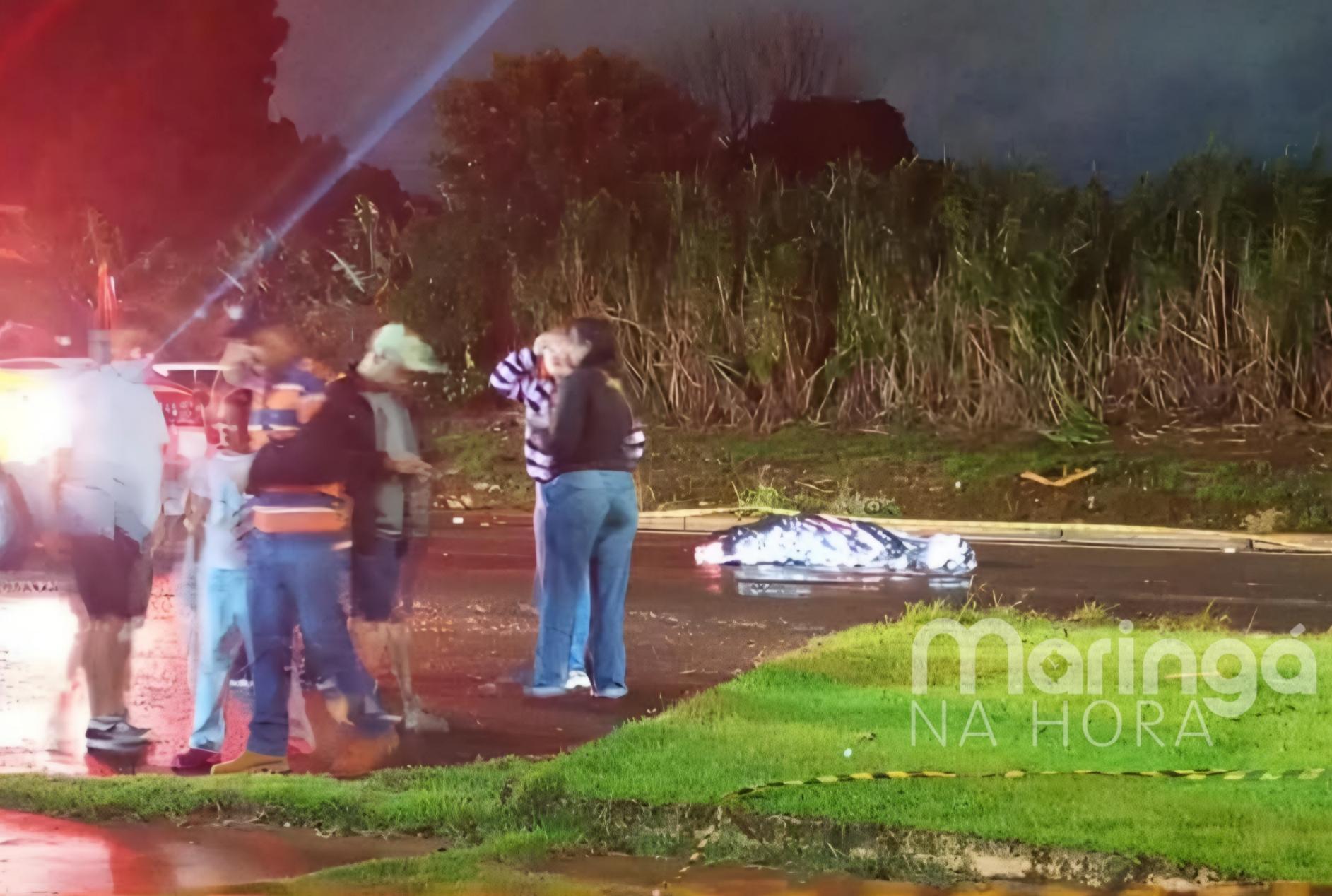 foto de Motoboy bastante conhecido em Maringá, que estava prestes a se casar, morre no Contorno Sul