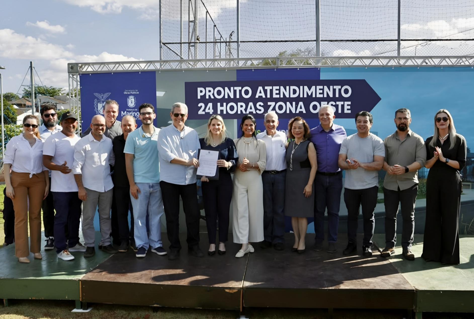 Maringá inicia construção de nova unidade de pronto atendimento 24h na Zona Oeste