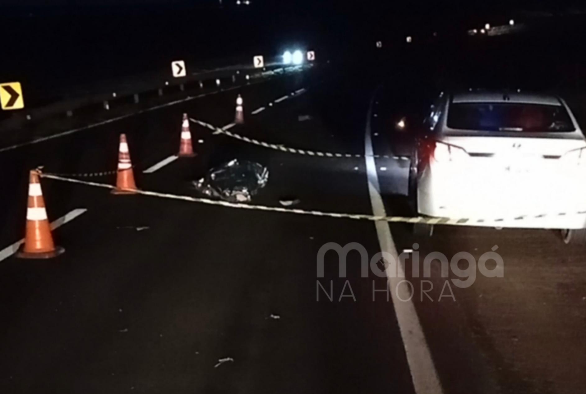 Atropelamento com morte é registrado na noite deste domingo (4) na BR-376