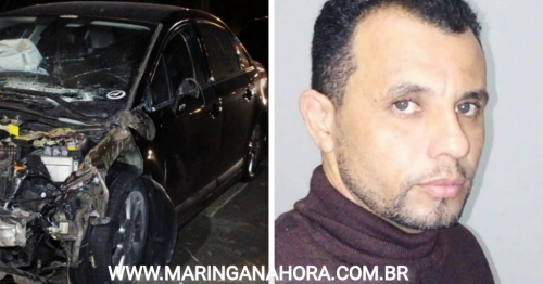 Motorista foge após atropelar e matar motociclista em Maringá