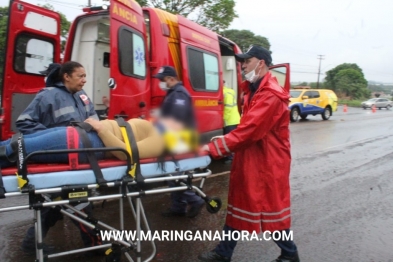 foto de Motorista com sinais de embriaguez causa grave acidente em Marialva