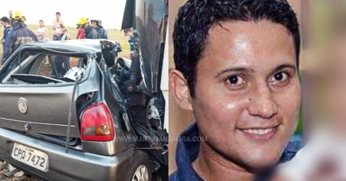 Funileiro de Sarandi bate carro contra caminhão e morre na hora