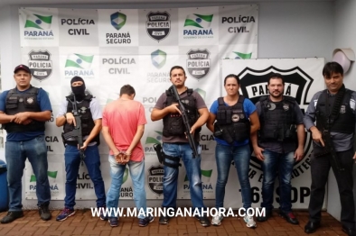 foto de Suspeito de matar travesti a tiros e abandonar corpo em estrada rural em Maringá, é preso em Campo Mourão
