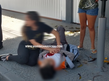 foto de Revoltante; mesmo sem reagir estudante de 17 anos, leva facada no peito durante assalto em Maringá