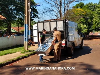 foto de Jovem é executado a tiros enquanto entregava panfletos em Paiçandu