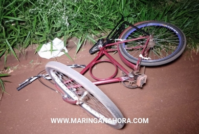 foto de Morre no hospital, ciclista que foi atropelado por moto em Paiçandu
