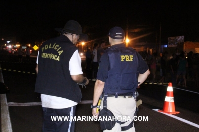foto de Homem tenta atravessar BR-376 em Sarandi e morre atropelado por caminhonete