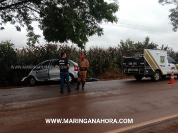 foto de Professor maringaense morre de acidente na rodovia entre Doutor Camargo e Ivatuba