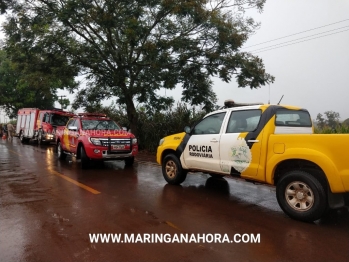 foto de Professor maringaense morre de acidente na rodovia entre Doutor Camargo e Ivatuba