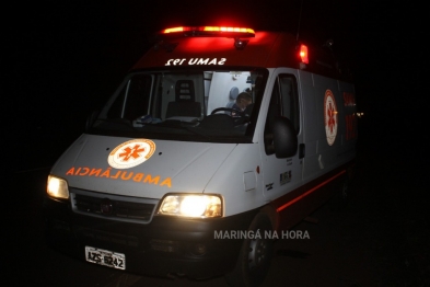 foto de Cachorro na marginal provoca queda de motociclista entre Paiçandu e Maringá