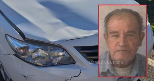 Idoso que foi atropelado em Mandaguaçu morre em hospital de Maringá