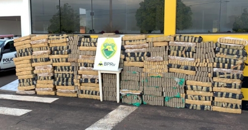 Grande apreensão de drogas na região noroeste 