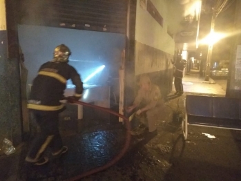 foto de Pessoa morre queimada durante incêndio em imobiliária de Sarandi
