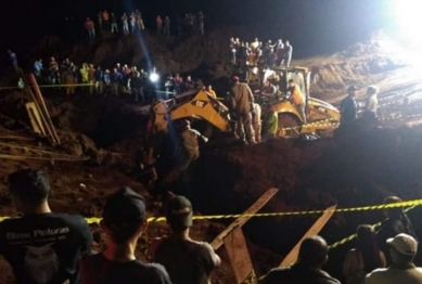 foto de Tragédia: Soterramento deixa quatro mortos em Marilândia do Sul