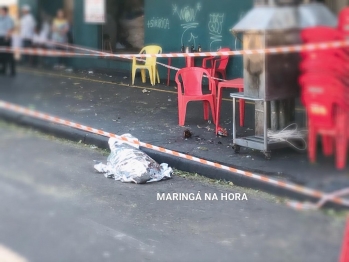 foto de Homem é assassinado a facadas em plena luz do dia em Maringá