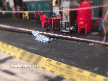 foto de Homem é assassinado a facadas em plena luz do dia em Maringá