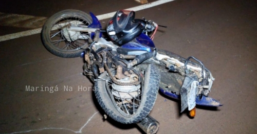 Fatal - Casal que ocupava moto morre na PR-317 - região de Maringá 