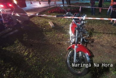 foto de Lamentável - Motociclista perde a vida no trânsito Maringaense