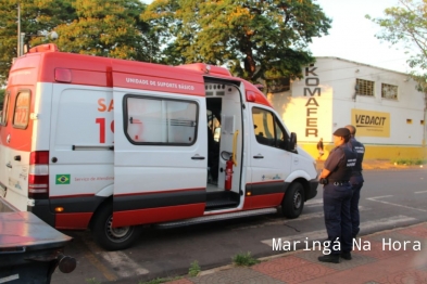 foto de Maringá; homem é esfaqueado em tentativa de homicídio 