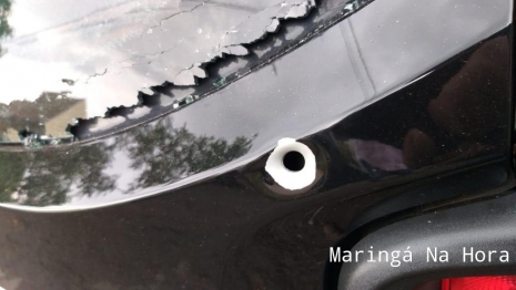 foto de Atentado a tiros contra a residência de um policial civil de Maringá