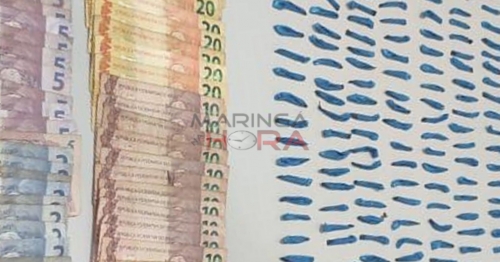 Adolescente é apreendido com grande quantidade de droga em Sarandi
