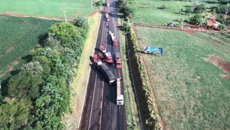 foto de Acidente entre carro e caminhão resulta em dois mortos na BR 163 em Marechal Rondon