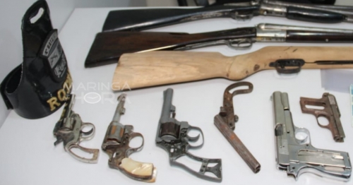 Polícia Militar de Sarandi apreende 11 armas de fogo em oficina clandestina
