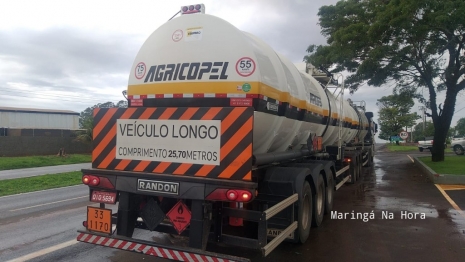 foto de Sistema de monitoramento de caminhão bitrem filmou o acidente que matou casal em Maringá