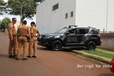 foto de Motorista de aplicativo tem carro roubado por criminosos durante corrida em Maringá