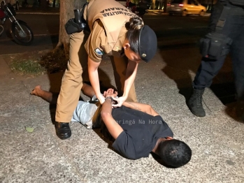 foto de Ladrão leva surra de populares depois de roubo em Maringá