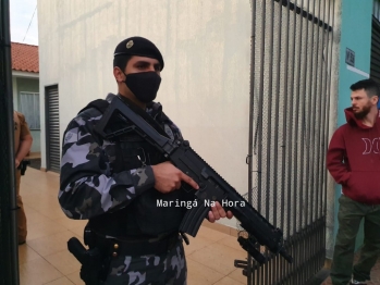 foto de Bandidos aterrorizam família durante assalto em Maringá