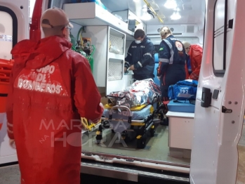 foto de Ciclista é levado ao hospital inconsciente após ser atropelado por carro, em Maringá