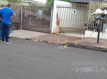 foto de Jovem é executado com mais de 20 tiros na frente da esposa e da filha em Sarandi