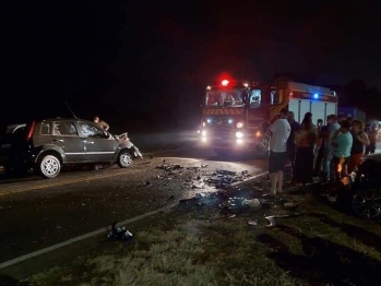 foto de Mulher morre em colisão frontal na região de Maringá